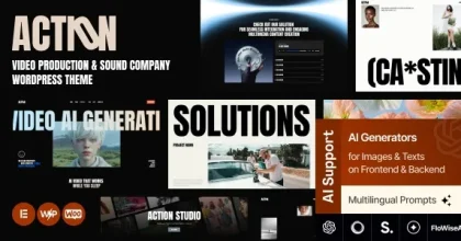 Action – Video Production & Sound Company WordPress Theme