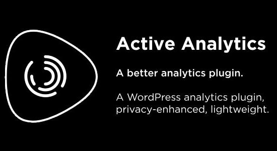 Active Analytics is a WordPress-tailored analytics plugin