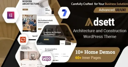Adsett - Architecture WordPress Theme
