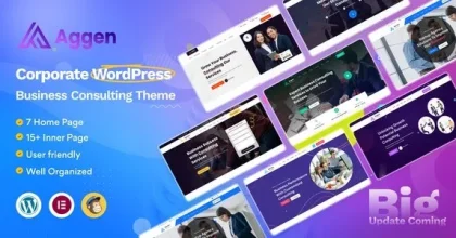 Aggen – Business Consulting Theme