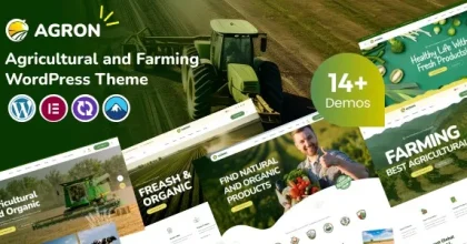 Agron – Agriculture & Organic Farm WordPress Theme