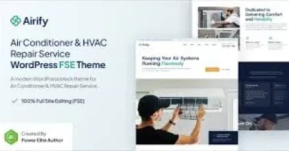 Airify – HVAC Repair Service FSE WordPress Theme
