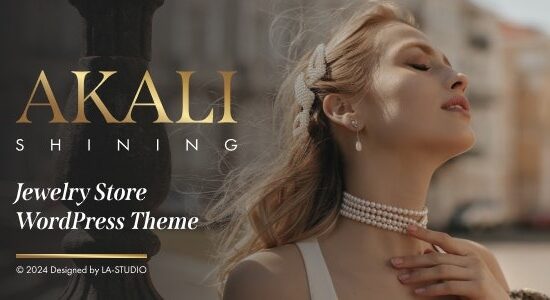 Akali Jewelry Store WordPress Theme