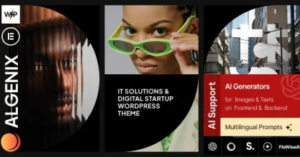 Algenix - IT Solutions & Digital Agency WordPress Theme