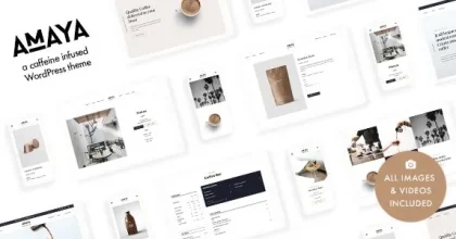 Amaya - Coffee Shop WordPress Theme
