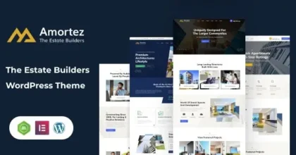 Amortez Real Estate Group WordPress Theme