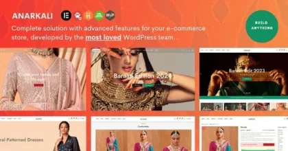 Anarkali - Fashion Shop WooCommerce Elementor Theme