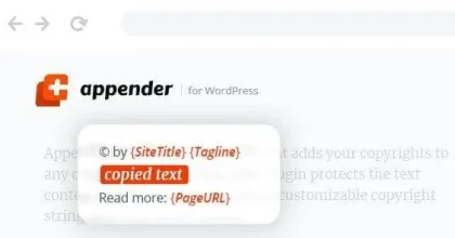Appender – Copycat Content Protection for WordPress