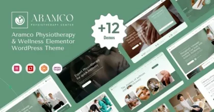 Aramco– Physiotherapy & Wellness WordPress Theme