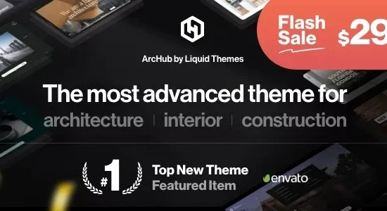 ArcHub Architecture and Interior Design WordPress Theme