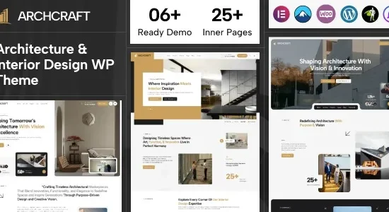 Archcraft – Architecture & Interior Design WordPress Theme