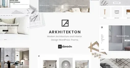 Arkhitekton – Modern Architecture and Interior Design WordPress Theme