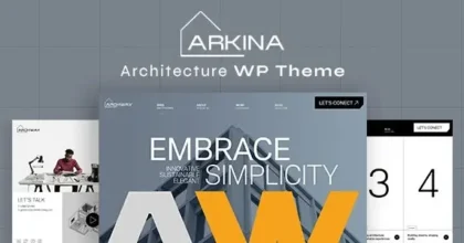 Arkina Architecture WordPress Theme