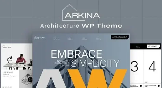 Arkina Architecture WordPress Theme