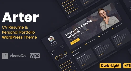 Arter - Resume WordPress Theme