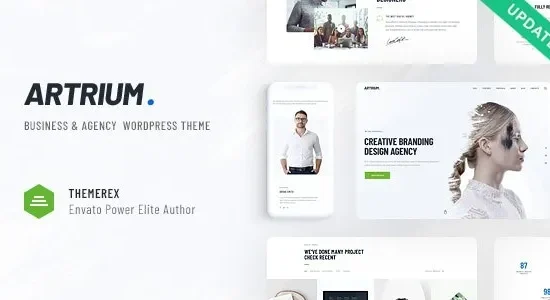 Artrium – Creative Agency & Web Studio WordPress Theme