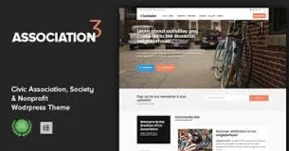 Association – Civic and Third Sector Nonprofit WordPress Theme