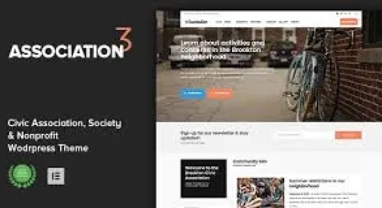 Association – Civic and Third Sector Nonprofit WordPress Theme