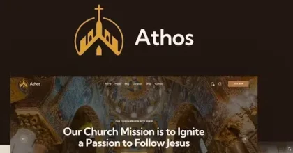 Athos - Orthodox Christian Church WordPress Theme