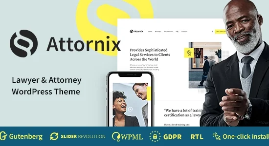 Attornix Lawyer WordPress Theme