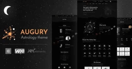 Augury - Horoscope, Astrology WordPress Theme