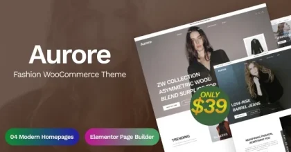 Aurore – Fashion WooCommerce Theme