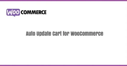 Auto Update Cart for WooCommerce
