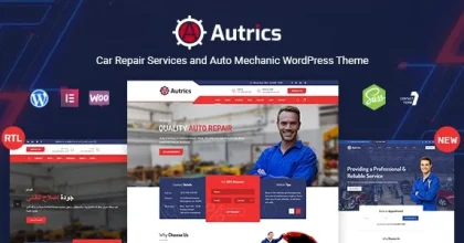 Autrics 2.7.8 – Car Services and Auto Mechanic WordPress Theme