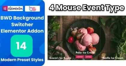 BWD Background Switcher Addon For Elementor