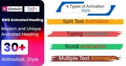 BWD Fancy Heading Addon for Elementor