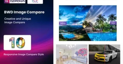 BWD Image Compare Addon For Elementor