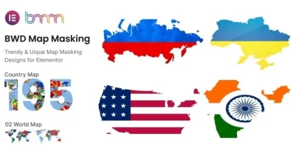 BWD Map Masking addon for elementor