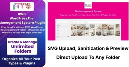 BWD WordPress File Management System
