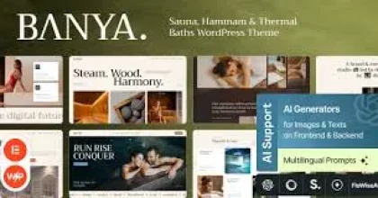 Banya – Sauna, Hammam & Thermal Baths WordPress Theme