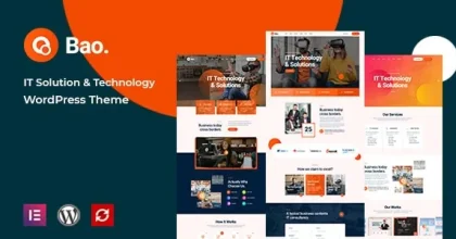 Bao 2.0.3 – IT Solutions & Services WordPress Theme