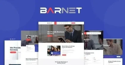 Barnet Business Consulting WordPress Theme