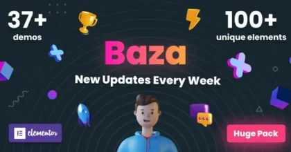 Baza Creative MultiPurpose WordPress Theme