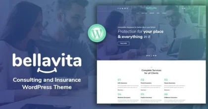 Bellavita – Insurance & Finance WordPress Theme