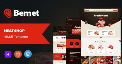 Bemet Butcher & Meat WordPress Theme