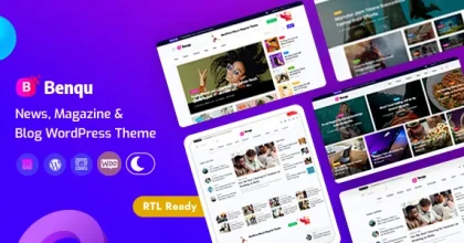 Benqu - News Magazine WordPress Theme