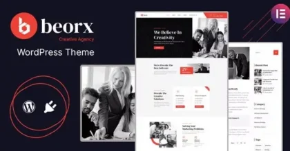 Beorx Creative Agency WordPress Theme