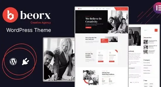 Beorx Creative Agency WordPress Theme