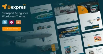 Bexpres – Transport & Logistics WordPress Theme