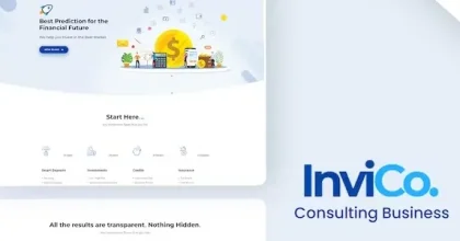 Biznax – Business Consulting WordPress Theme