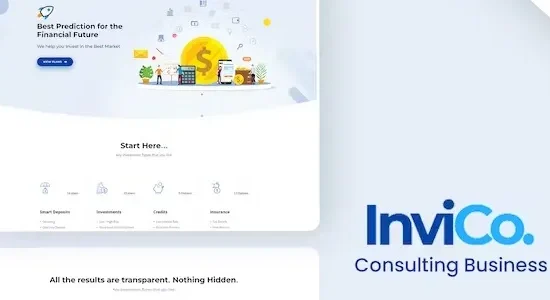 Biznax – Business Consulting WordPress Theme