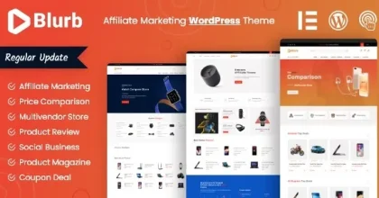 Blurb – Affiliate Marketing WordPress Theme
