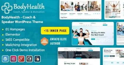 BodyHealth – Fitness & Workout WordPress Theme
