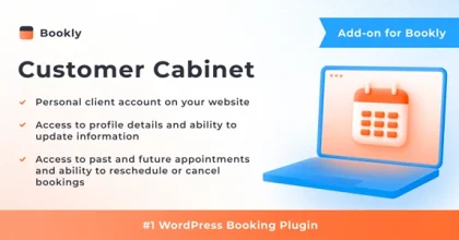 Bookly Customer Cabinet (Add-on)