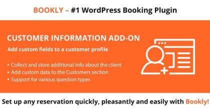 Bookly Customer Information