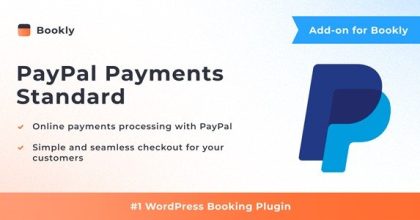 Bookly PayPal Payments Standard (Add-on)